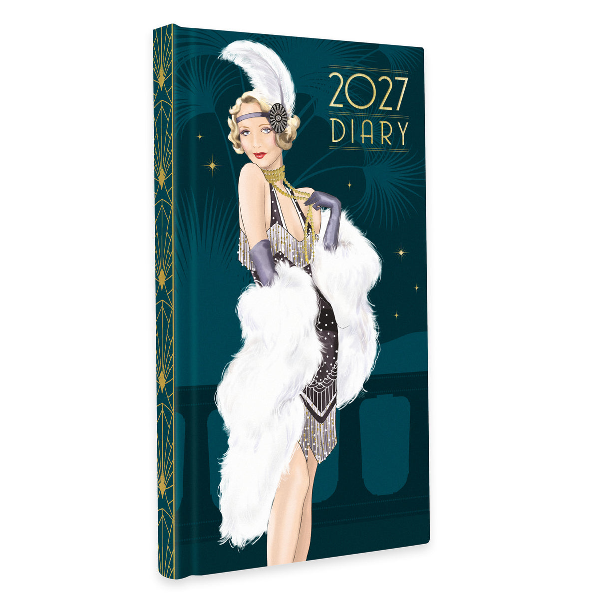 Claire Coxon Art Deco Slim Diary 2027