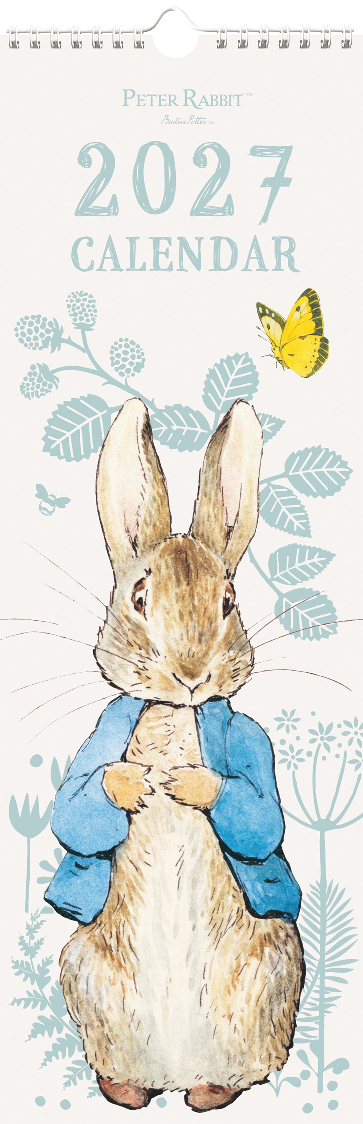 Peter Rabbit Slim Wall Calendar 2027