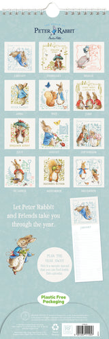 Peter Rabbit Slim Wall Calendar 2027