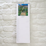 Fine Art Slim Wall Calendar 2027