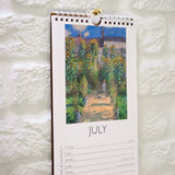 Fine Art Slim Wall Calendar 2027