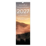 Mindfulness Slim Wall Calendar 2027