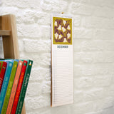 Floral Patterns Slim Wall Calendar 2027