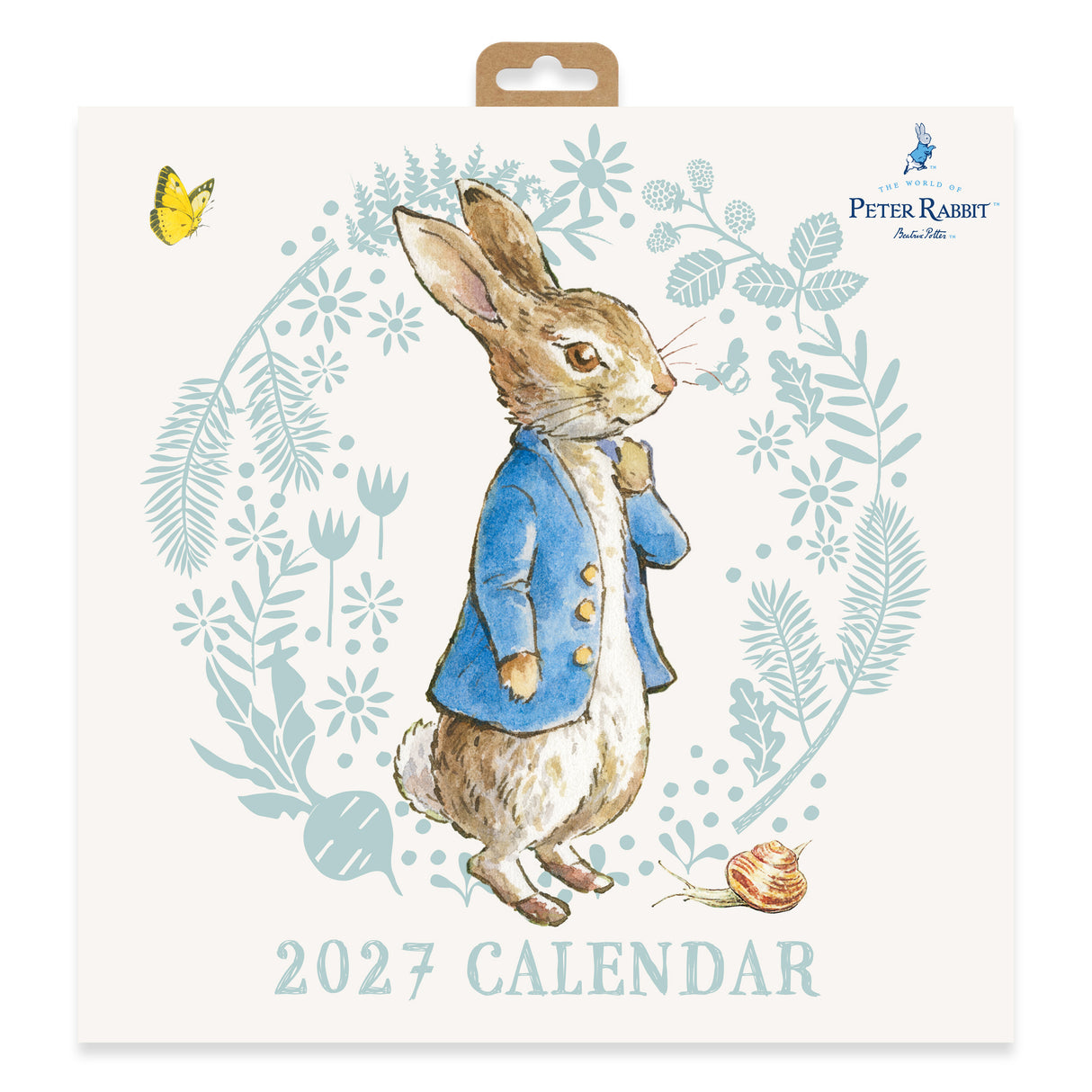 Peter Rabbit Square Wall Calendar 2027