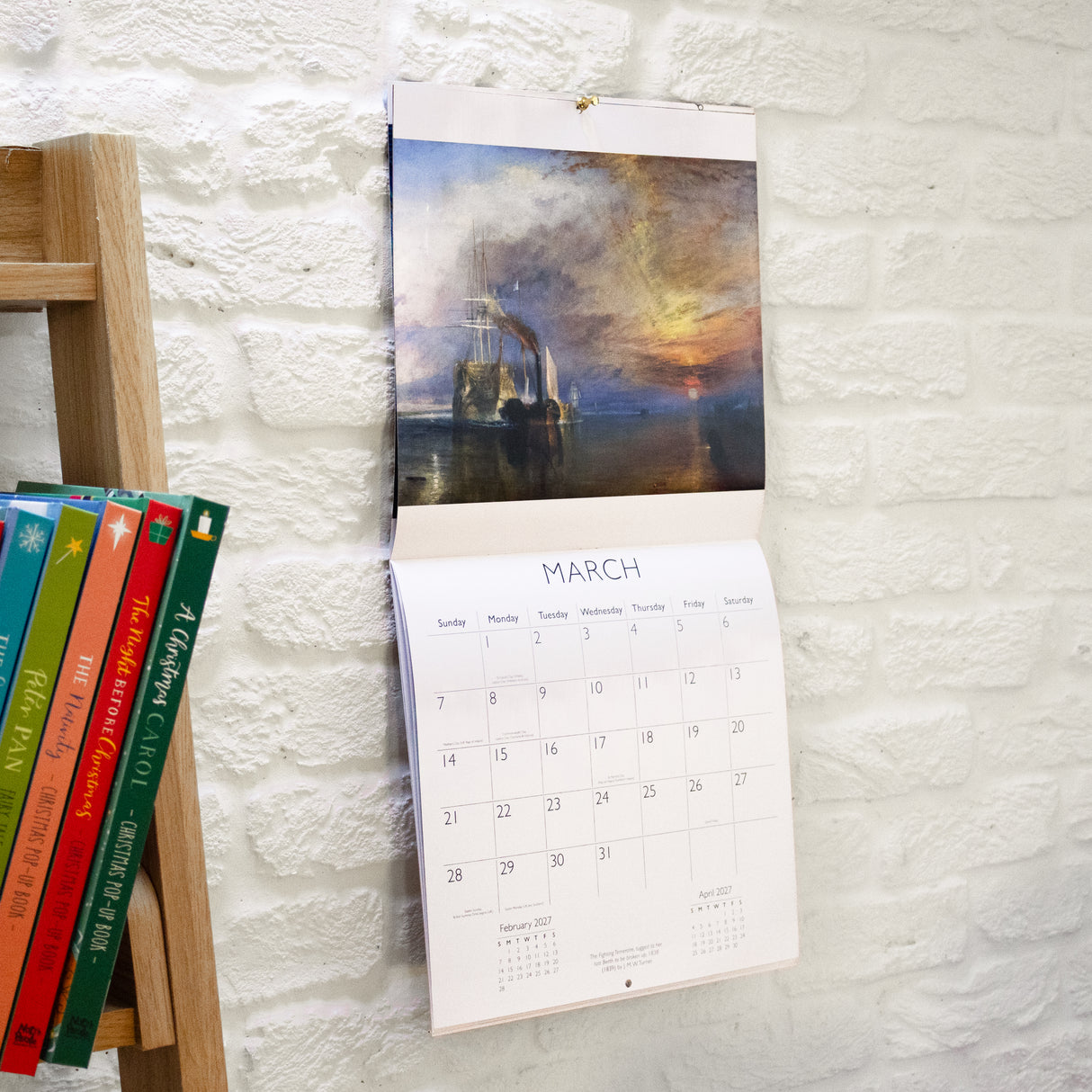 Fine Art Square Wall Calendar 2027