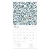 William Morris Square Wall Calendar 2027