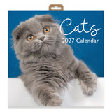 Cats Square Wall Calendar 2027