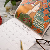 Art Noveau Square Wall Calendar 2027