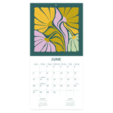 Floral Patterns Square Wall Calendar 2027