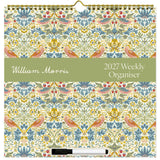 William Morris Weekly Organiser Calendar 2027