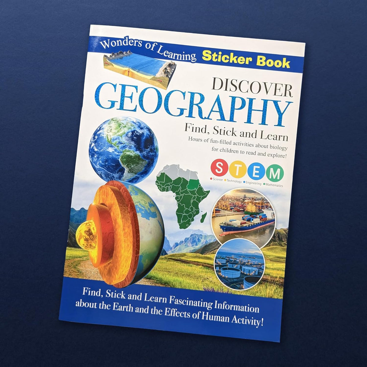 Sticker For Geography Discover Geography Sticker Book - Find, Stick and Learn – Robert ...