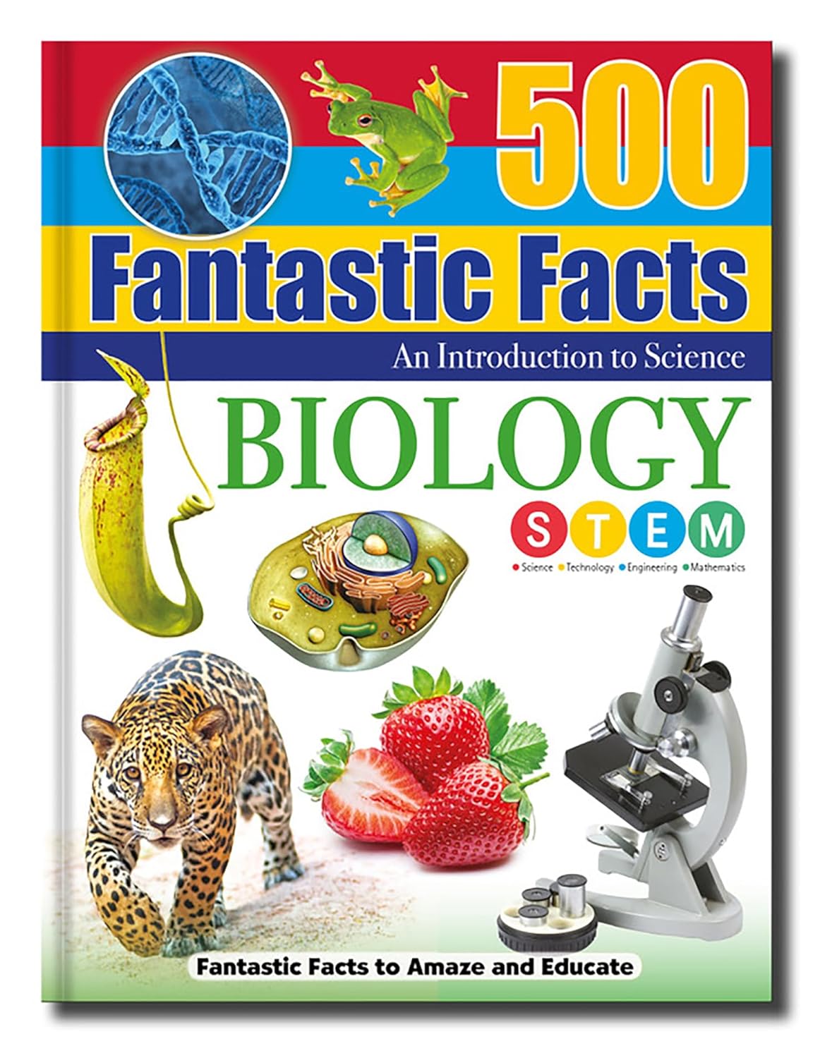 Fun Fact Example Science Books 500 Fantastic Facts - Biology - Children's Reference Book - STEM Learn ...