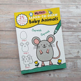 Children’s Learn-To-Draw Activity Book - Baby Animals