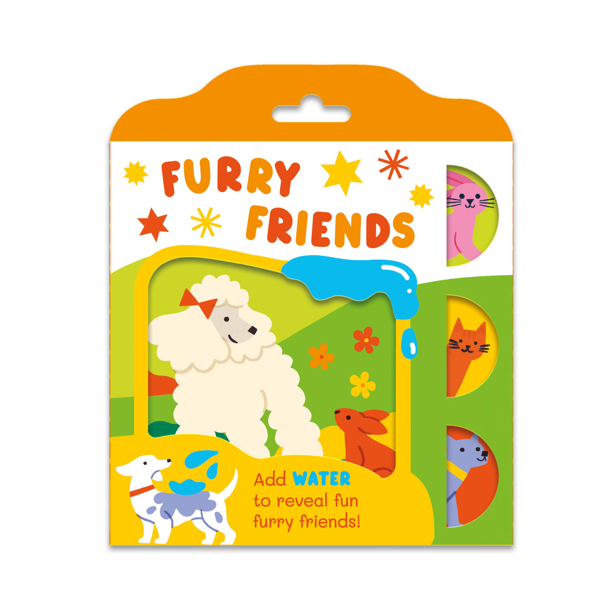 Colour-Changing Bath Book - Furry Friends