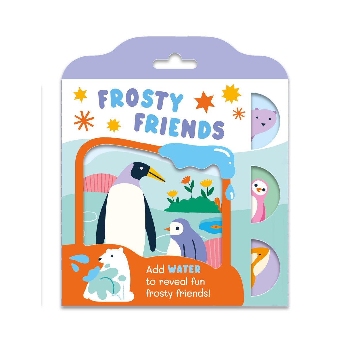 Colour-Changing Bath Book - Frosty Friends