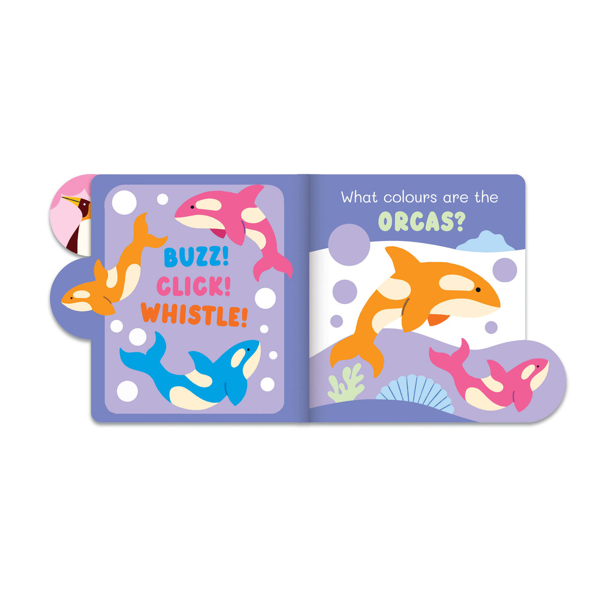 Colour-Changing Bath Book - Frosty Friends