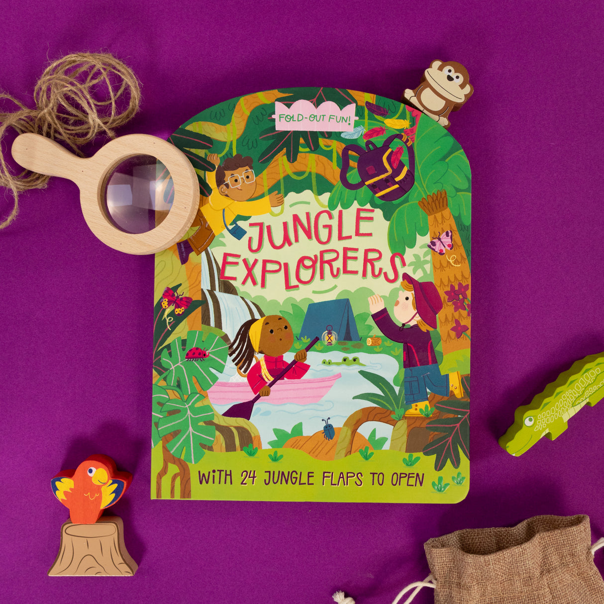 Jungle Explorers – Fold-Out Concertina Book