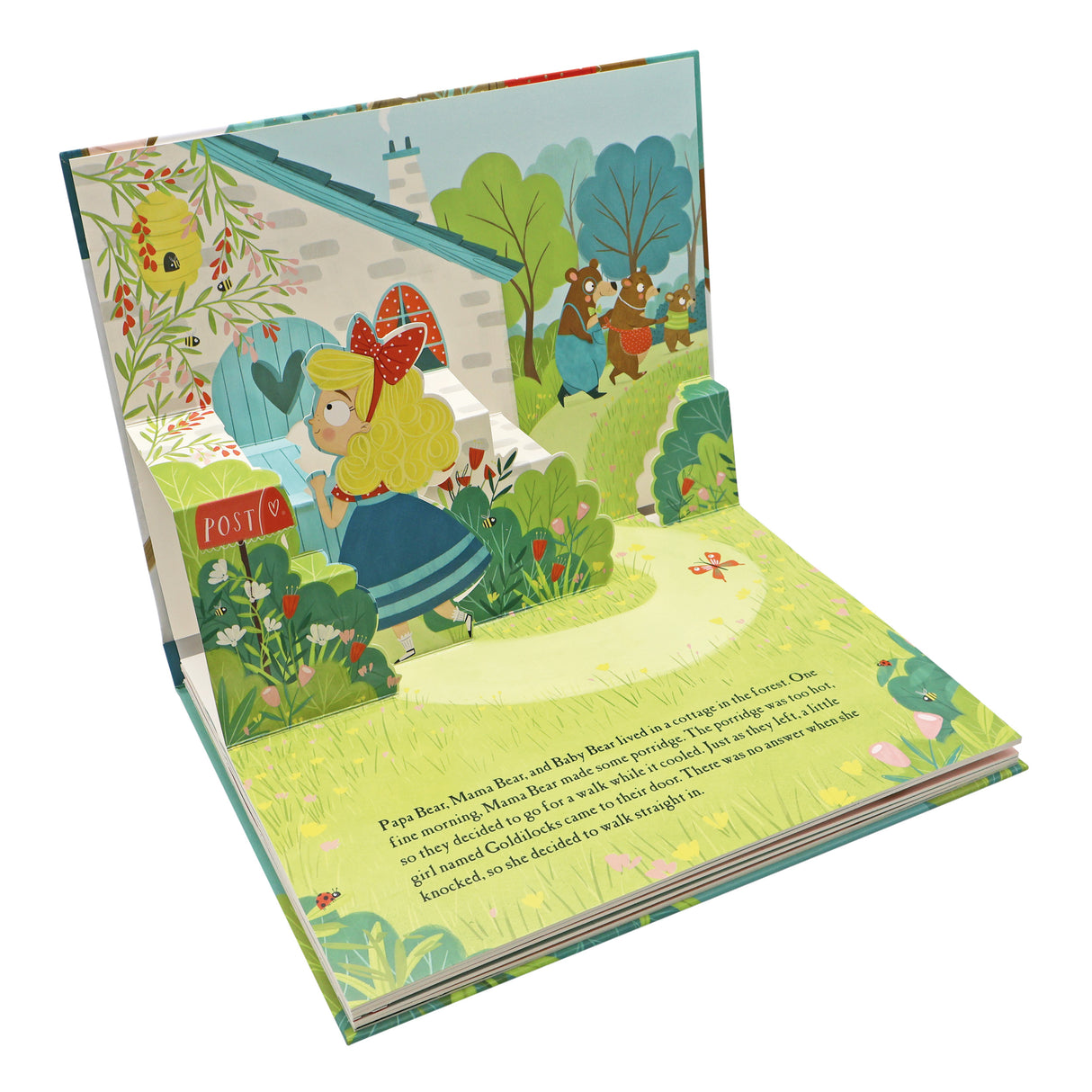 Goldilocks and the Three Bears - Children’s Fairy Tale Pop-Up Book