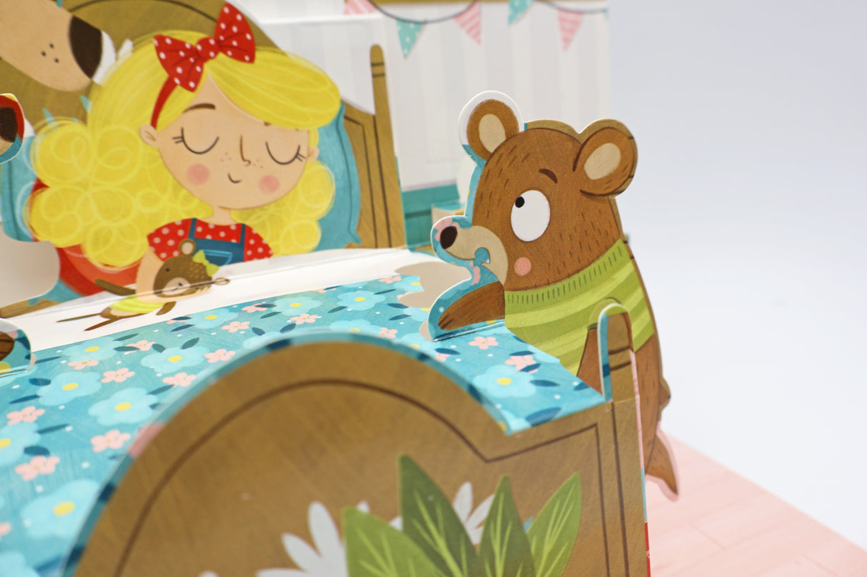 Goldilocks and the Three Bears - Children’s Fairy Tale Pop-Up Book