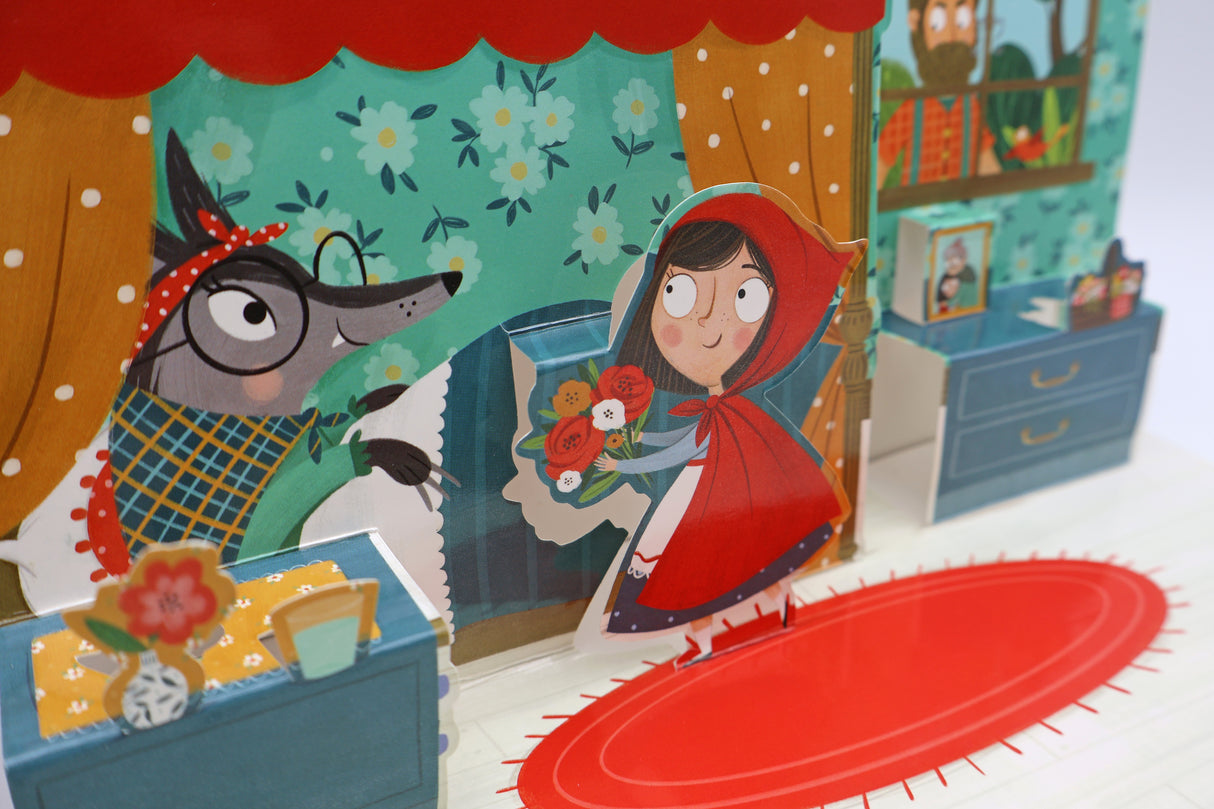 Little Red Riding Hood - Children’s Fairy Tale Pop-Up Book