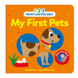 1-2-3 What Can You See? My First Pets - Board Book