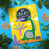 My Gem Art Colouring Book: Dinosaurs - 1000 Gems for Kids