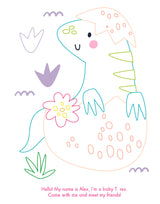 My Gem Art Colouring Book: Dinosaurs - 1000 Gems for Kids