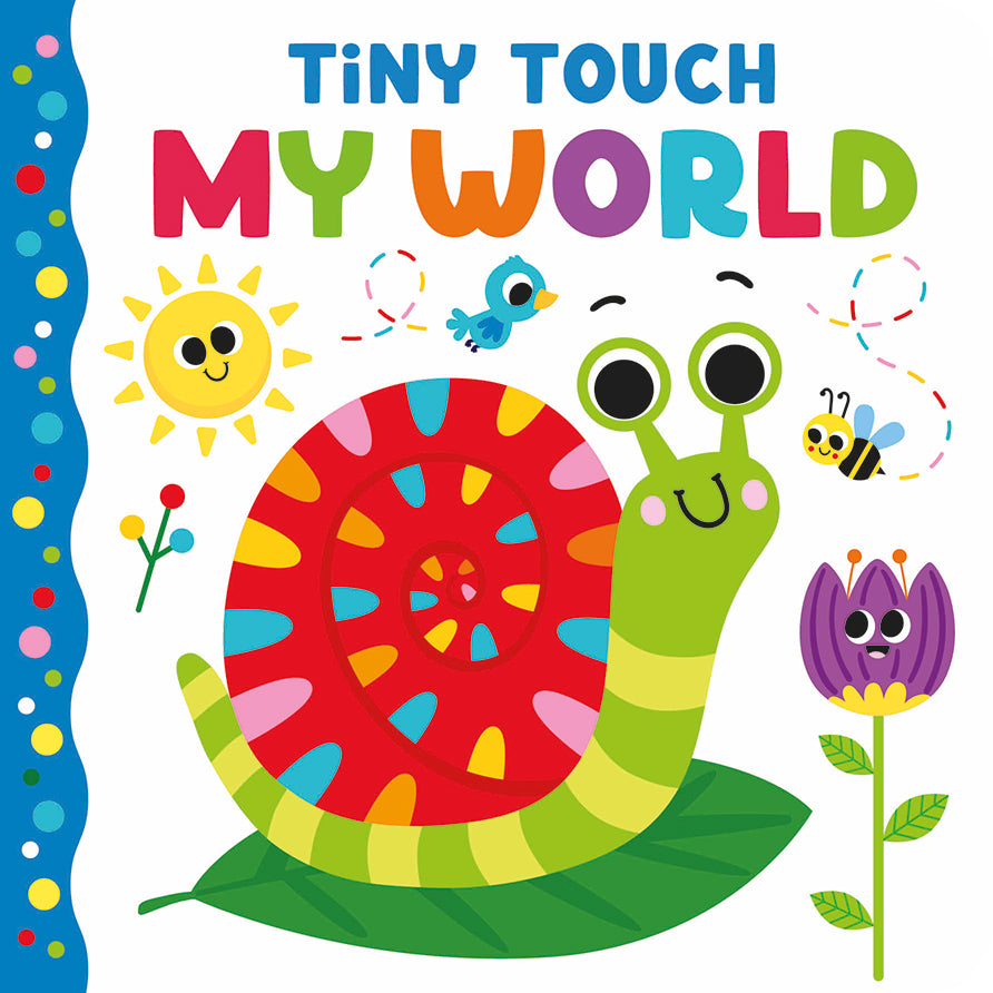 Tiny Touch My World Bright and Textured Baby Board Book Robert