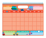 My Daily Sticker Reward Chart - Vehicles