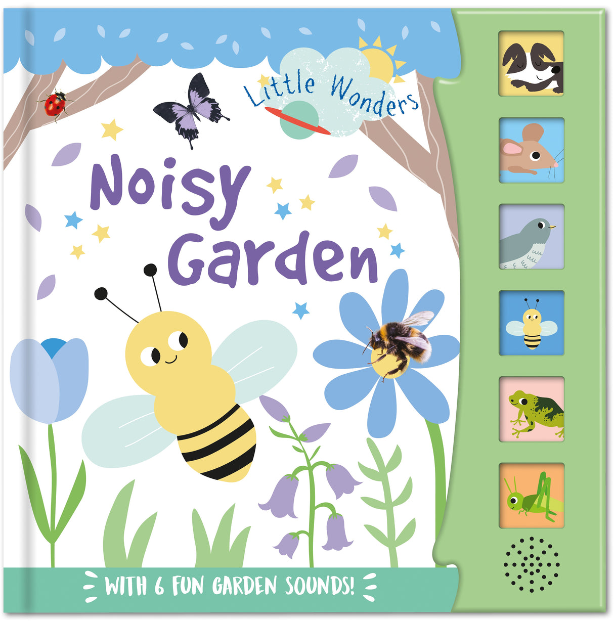 Noisy Garden - Children's 6 Button Sound Book