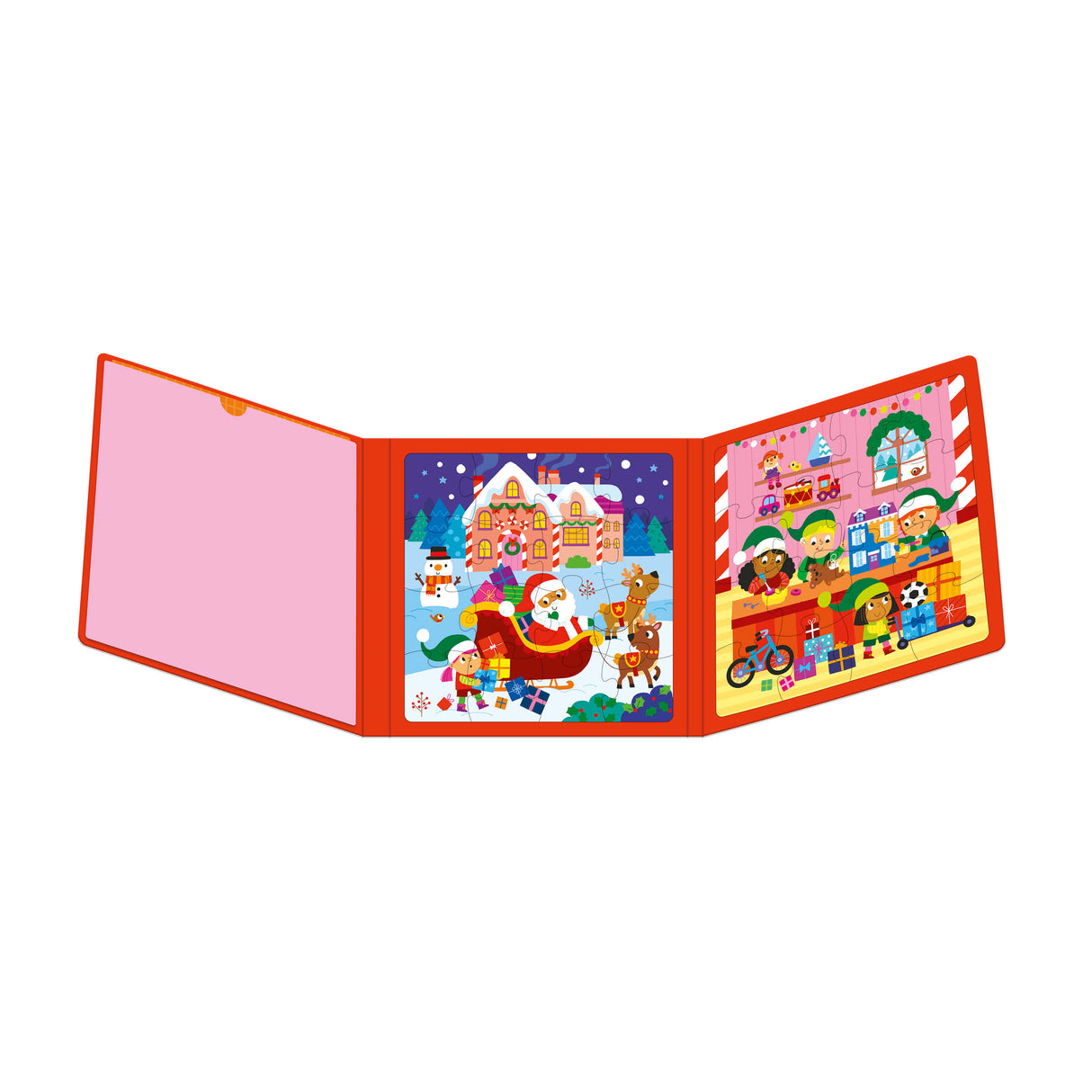 Magnetic Jigsaw & Activity Set - Santa's Workshop