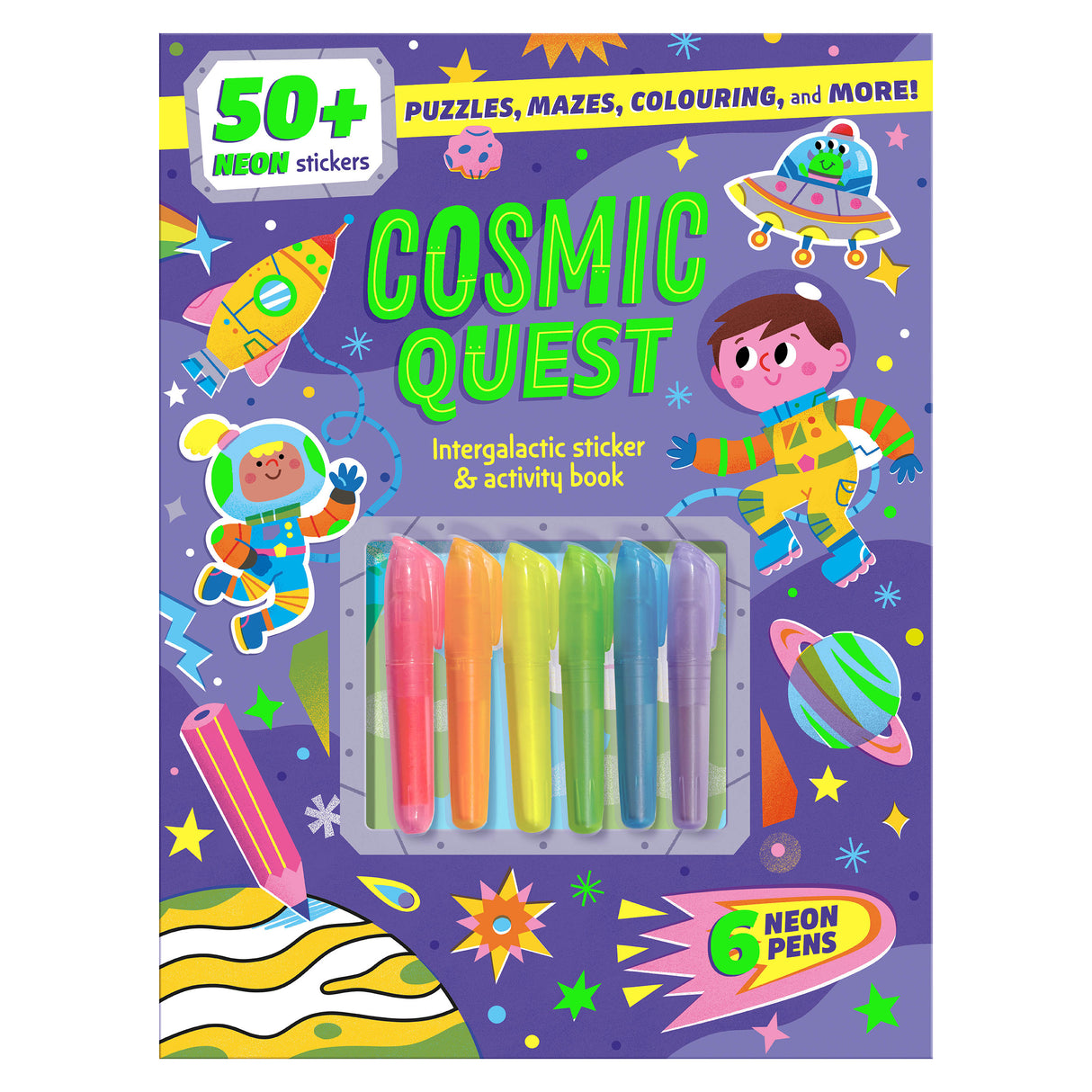 Cosmic Quest - Sticker & Activity Book Set