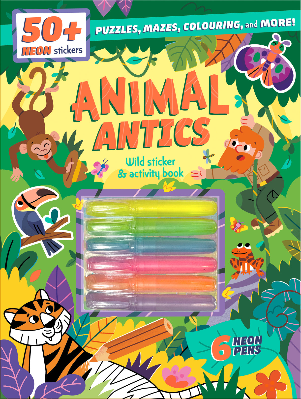 Animal Antics - Sticker & Activity Book Set