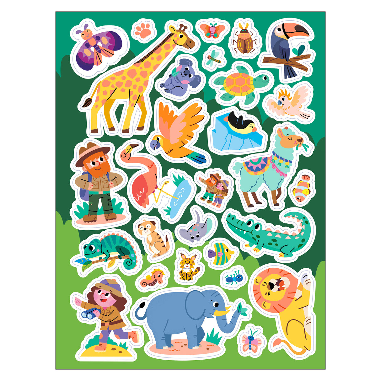 Animal Antics - Sticker & Activity Book Set