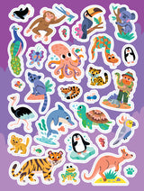 Animal Antics - Sticker & Activity Book Set