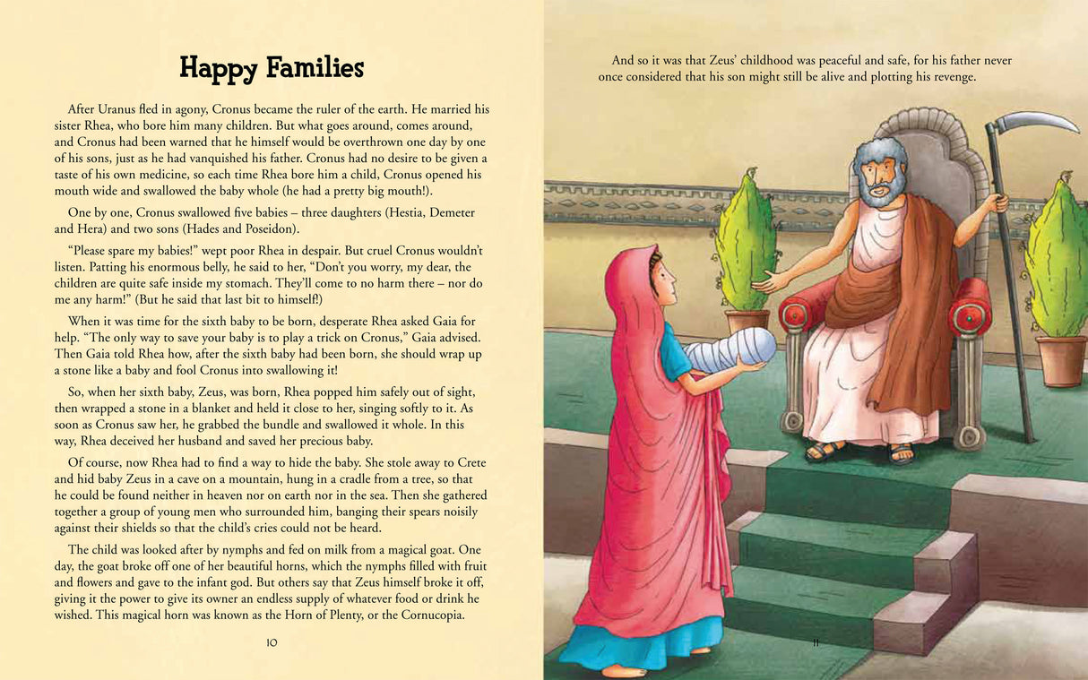 The Big Book of Greek Myths - Illustrated Hardback for Children - Ages 10+