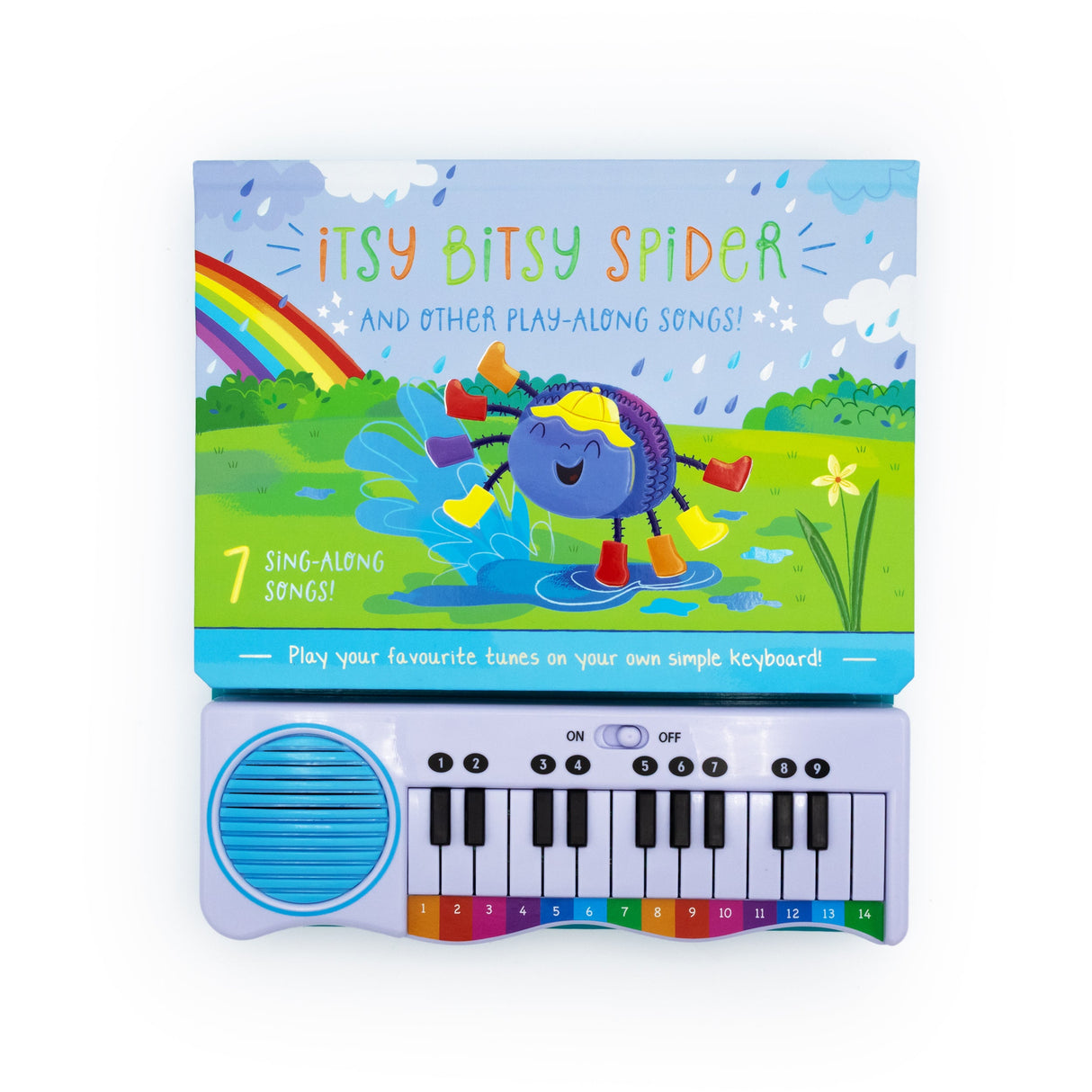 Itsy Bity Spider – Colour-Coded Nursery Rhyme Piano Book