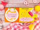 Let’s Bake - A Sweet Slider Book - Interactive Children’s Board Book