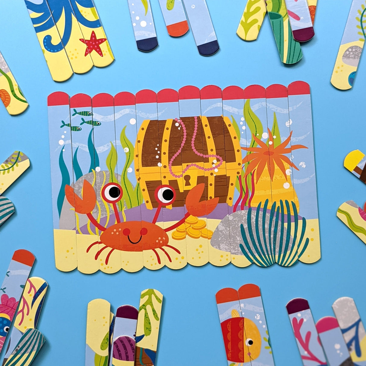 Ocean Lolly Stick Puzzle