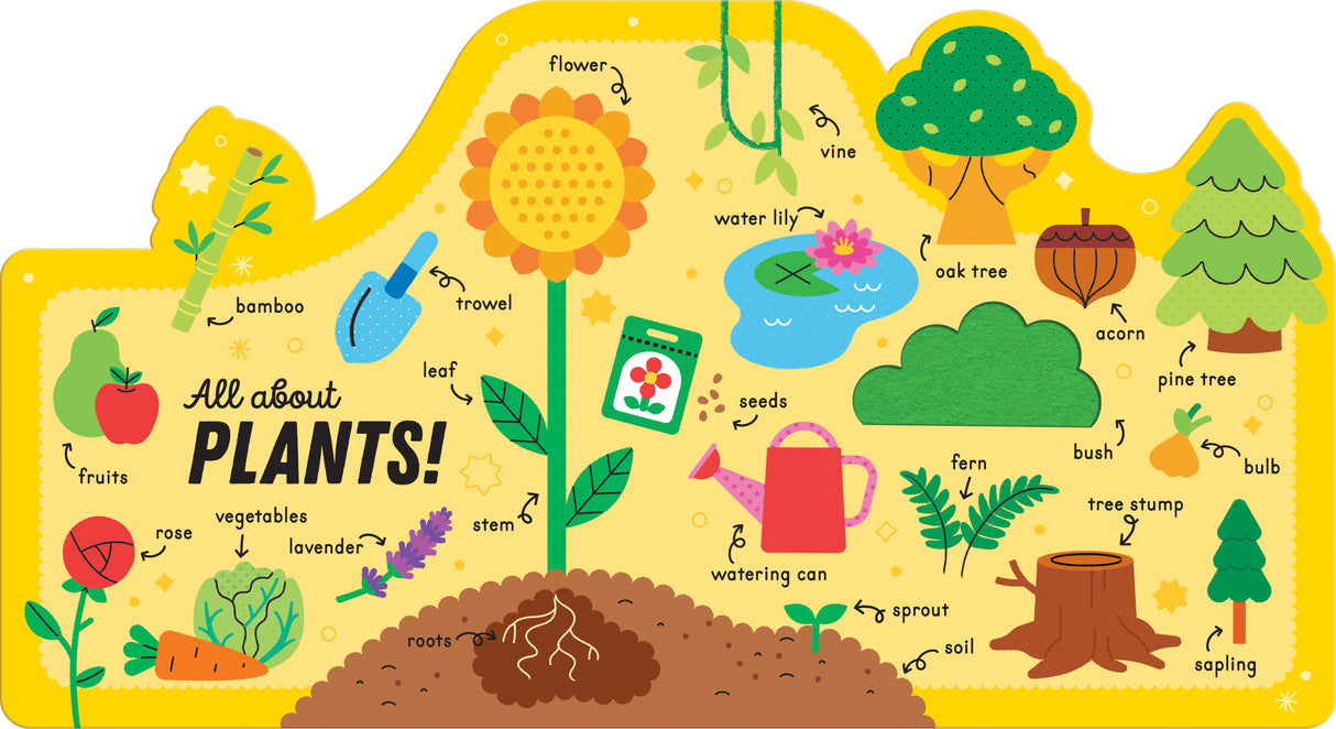 My First Nature Words - Touch & Feel Book
