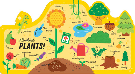 My First Nature Words - Touch & Feel Book