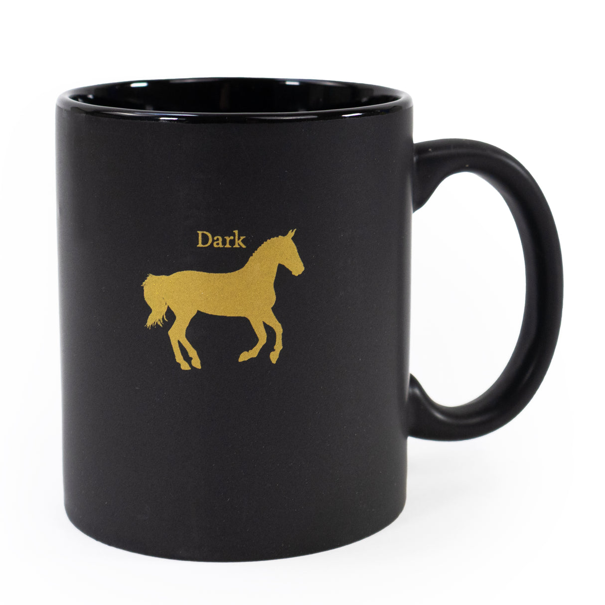 Motif Black Mug in Gift Box - Dark Horse