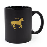 Motif Black Mug in Gift Box - Dark Horse