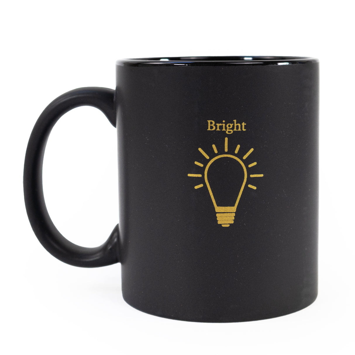 Motif Black Mug in Gift Box - Bright Spark