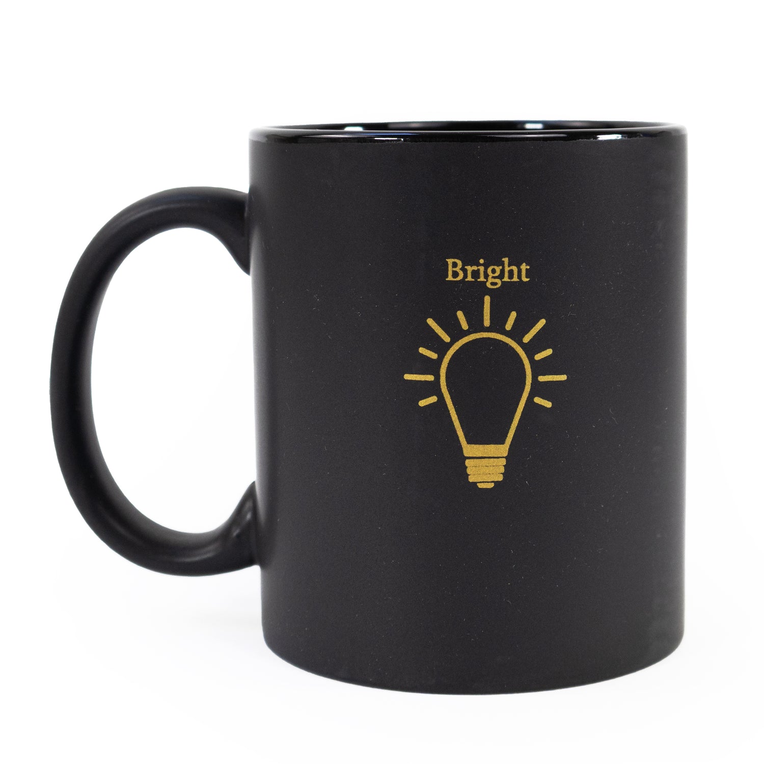 Motif Black Mug in Gift Box - Bright Spark