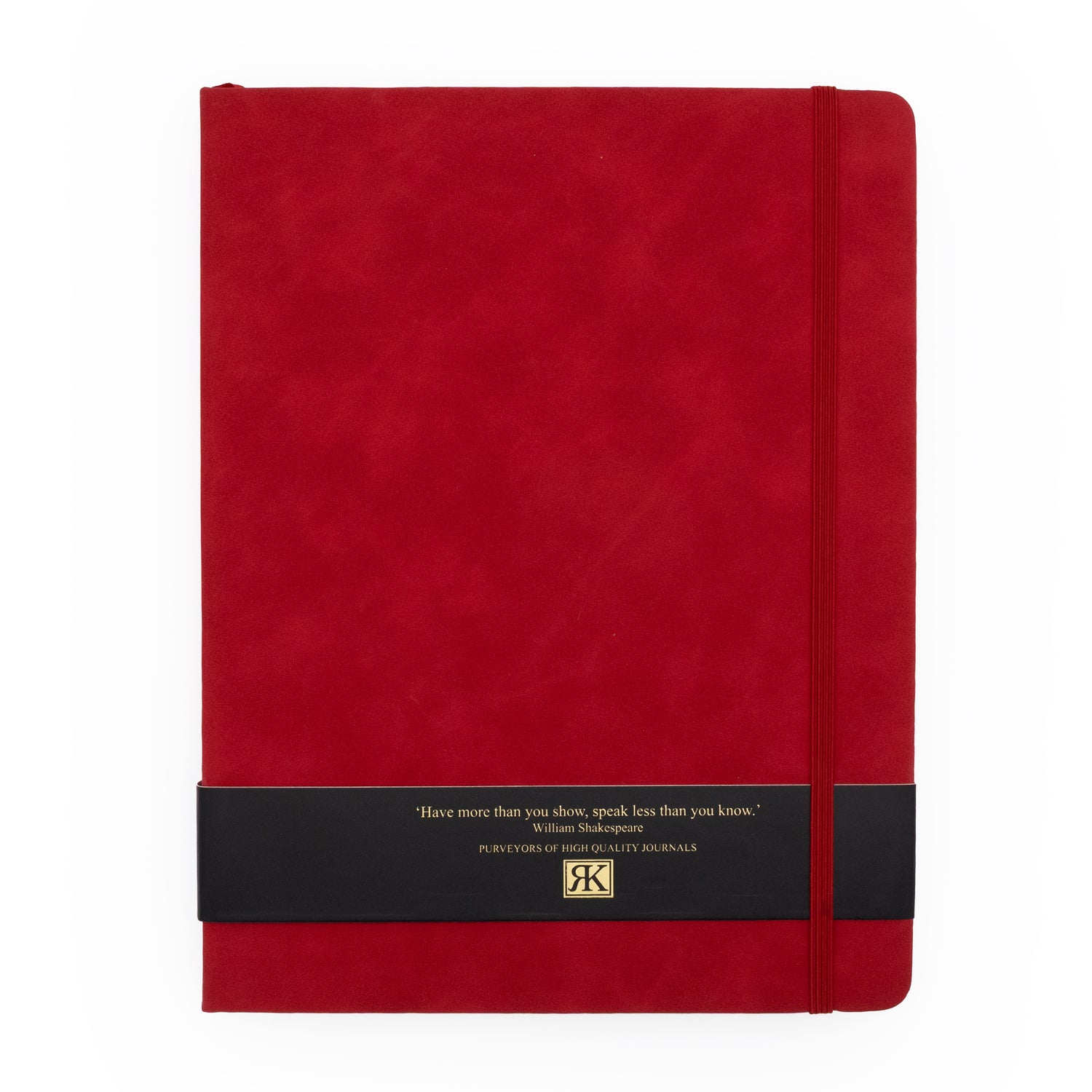RK Red B5 Journal Notebook – Classic Hardback Design