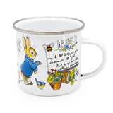 Peter Rabbit Enamel Mug - Classic Beatrix Potter Design
