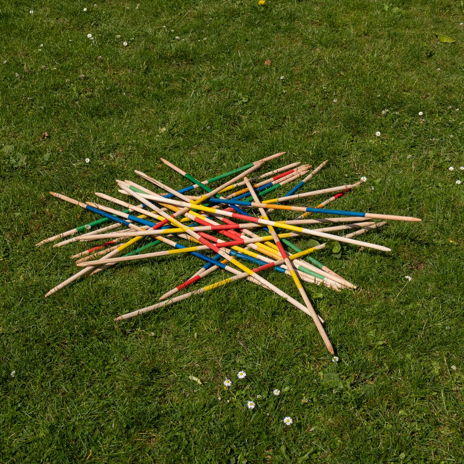 Giant Pick Up Sticks - Wooden Garden Game