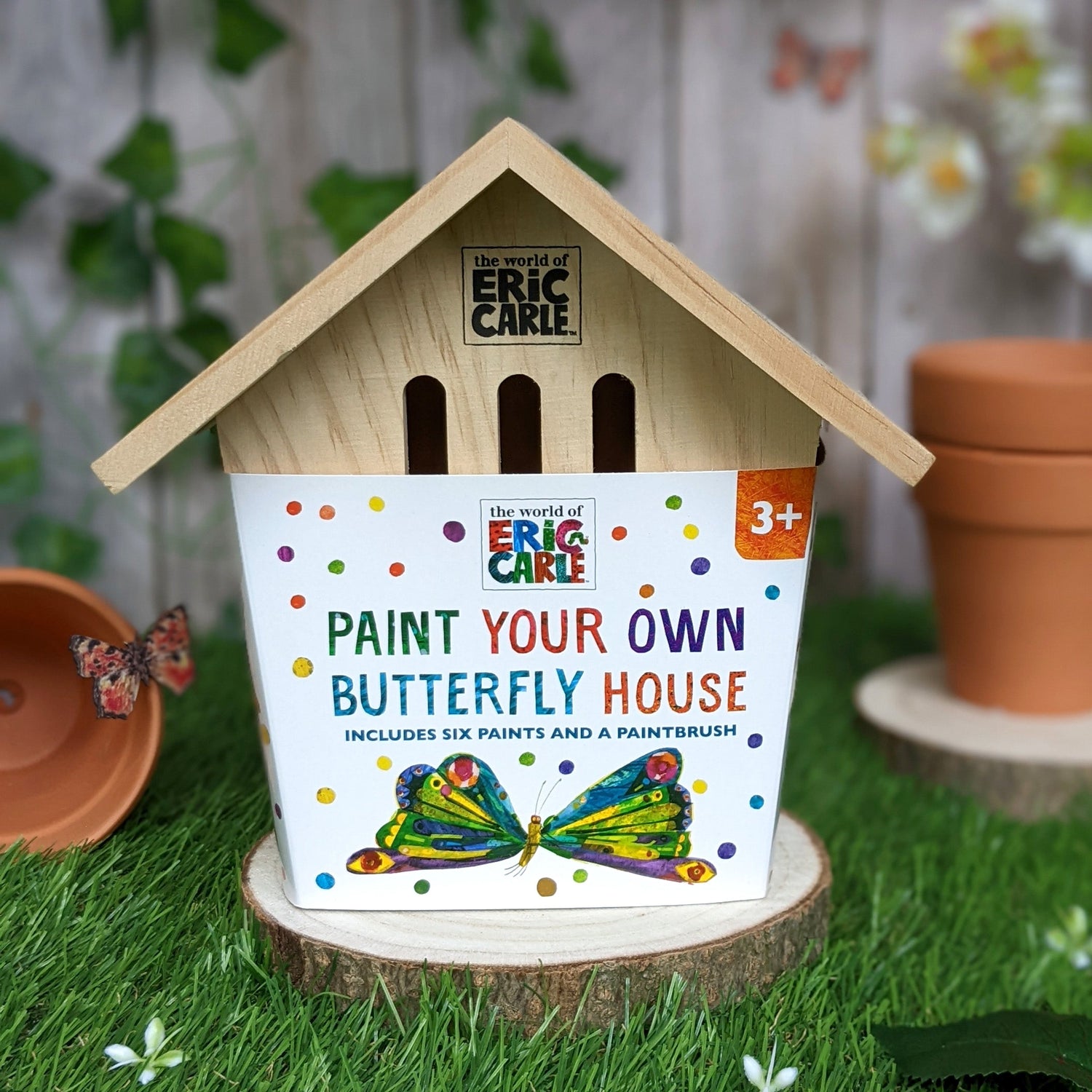 The Very Hungry Caterpillar Paint Your Own Butterfly House