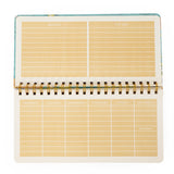Vintage Map Weekly Planner - Landscape Desk Organiser